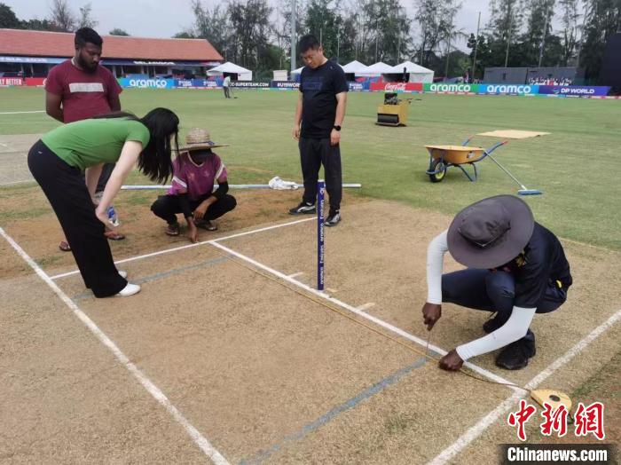 2025中国板球联赛在杭州开幕，浙江工业大学球场